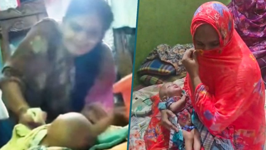 শিশুর পা ভেঙে দেওয়ার ভাইরাল ভিডিও নিয়ে যা জানা গেল